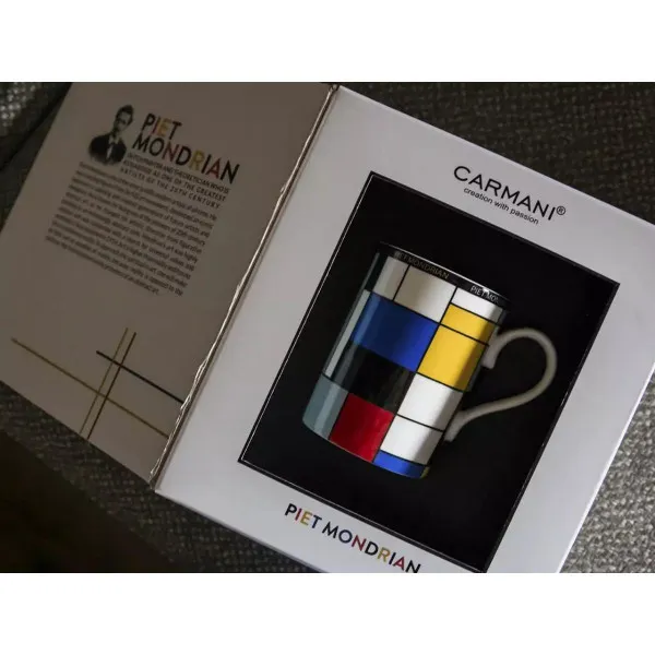 Šolja CARMANI P. Mondrian Composition A 