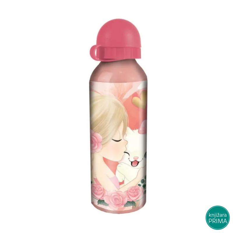 Aluminijumska flašica SCOOL - Girl 500ml 